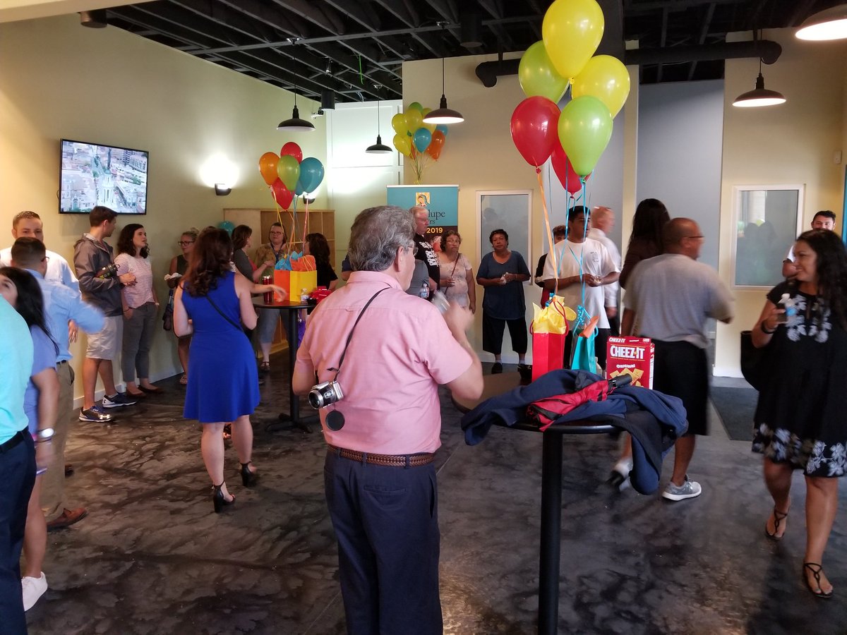 We are here at the Grand Opening of our Youth Rec Center! This will be a hub for the youth in our community. #countdownto100years #youth #latinocommunities #afterschool #wearehere #KCMO
