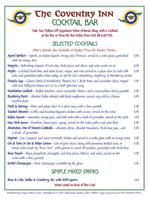 covinn's tweet photo. Open This Friday July 27 at 4:30pm—1Night Only “Clambake &amp; Barbecue” Fixed-Price Dinners—2Choices Seafood or Barbecue—Cash/Personal Checks accepted #coventryinn #britishpub #indianapa https://t.co/WS1tMMFc6L @157Guide @DowntownIndiana https://t.co/81ISnZ0138