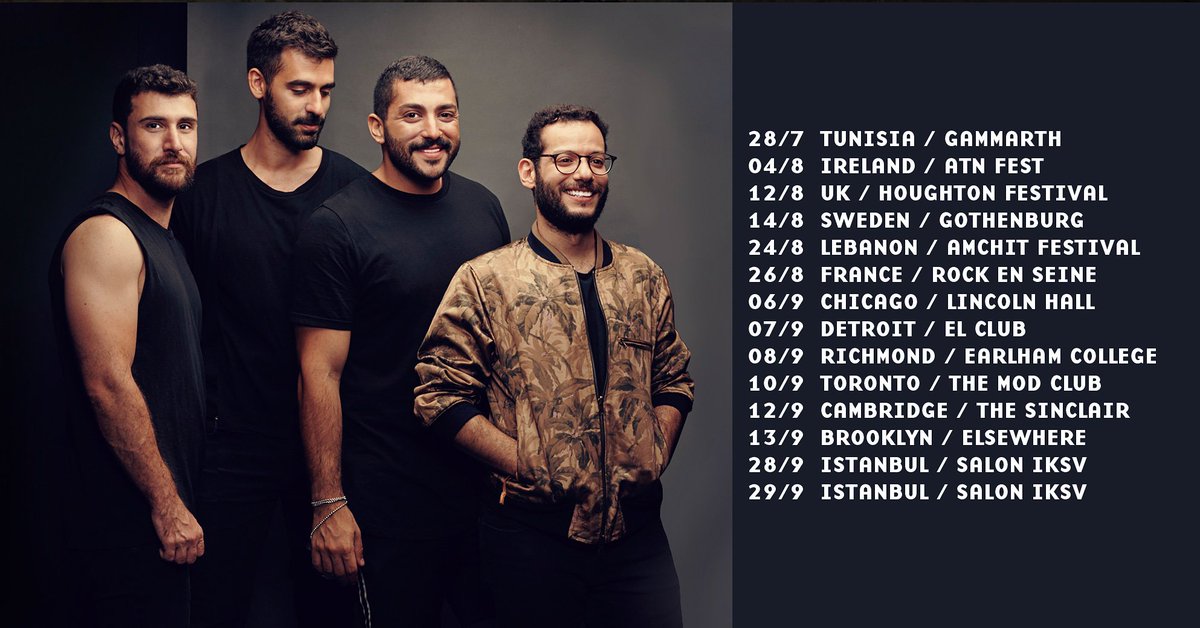 #mashrouleila upcoming tour dates
for more info bandsintown.com/mashrou'leila