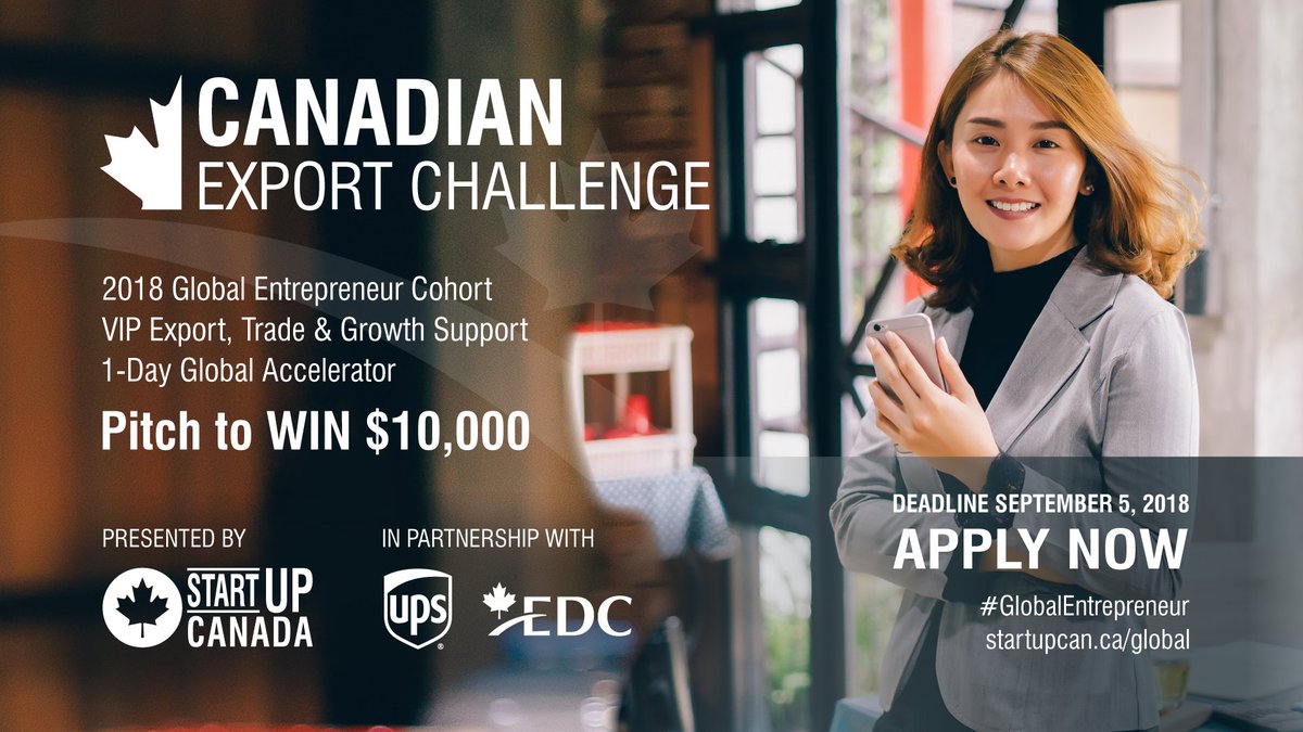 PrairieBioCDN's tweet photo. This Fall, @Startup_Canada , in partnership with @UPS , @ExportDevCanada , and the @TCS_SDC r showcasing & supporting d global ambitions of 2.5k borderless businesses across CDN. More info https://t.co/vi4IjcaIPR
#PrairieBioCDN #Export @agwestbio @Bioalberta @BioscienceMB https://t.co/bxgHJpRaLX