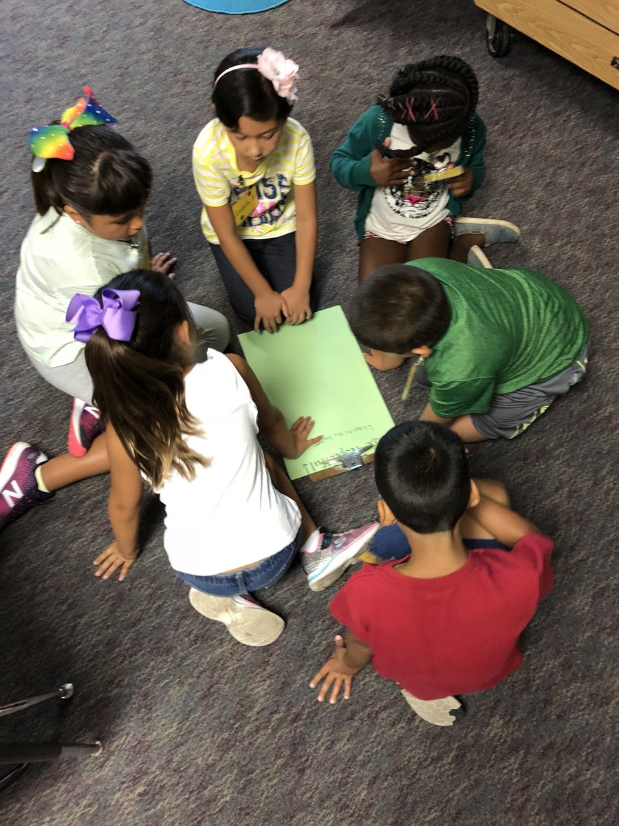 Brainstorming ways we can be kind, responsible, respectful, and safe <a href="/ChulaHills/">Chula Vista Hills</a>! 🌟❤️