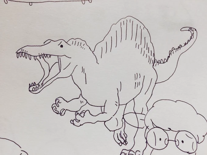 恐竜は足が難しい 