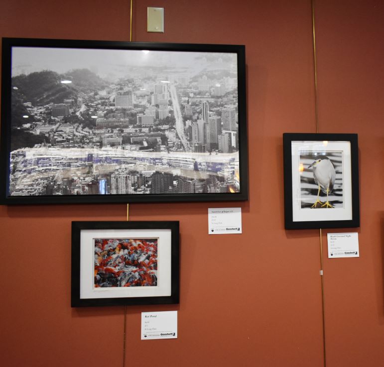 HireGroundsCafe's tweet image. Join us this Saturday at 3 p.m. for a meet and greet with this month's Artist, Si-Long Chen! #LocalArtist #GoodwillWorks #LoveAugusta