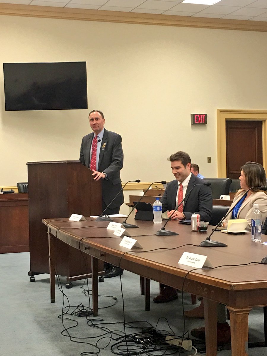 Thank you to <a href="/RepPeteOlson/">Pete Olson</a> for speaking with us today at the “Advancing American Healthcare using Artifical Intelligence” panel today! #AICaucus