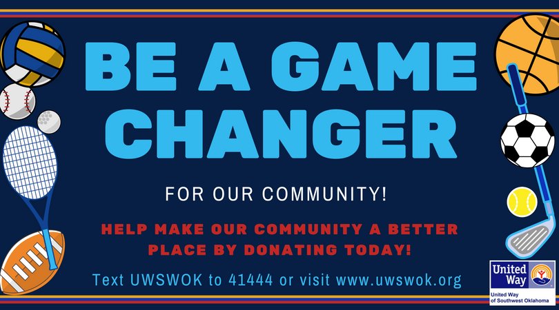 uwswok's tweet photo. Help CHANGE our Community by making a donation to UWSWOK today! #UWSWOK #StrongerSWOK #GameChanger https://t.co/cGPYqsG89V