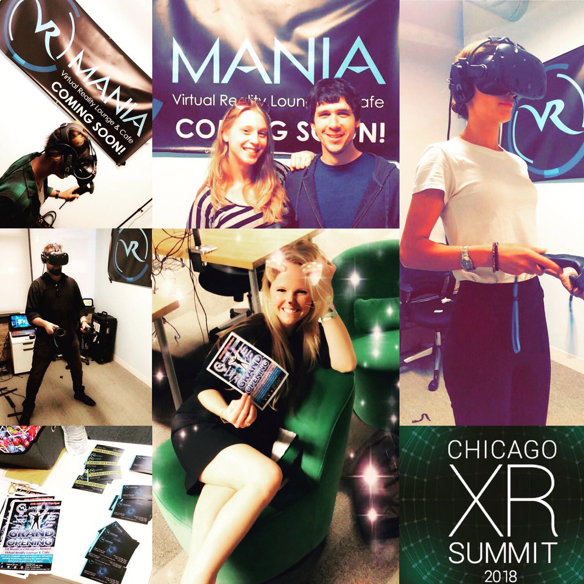 VRManiaLounge's tweet photo. A successful event @ Chicago XR Summit 2018 #chicago #vrevents #VR #vrmanialounge #technology #headset https://t.co/mSDbnPu5i6