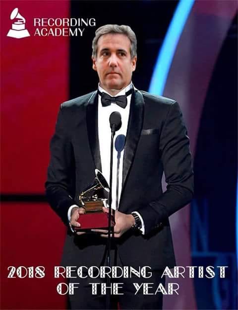 And the award for 2018 Recording Artist of the Year goes to...

#TrumpTapes