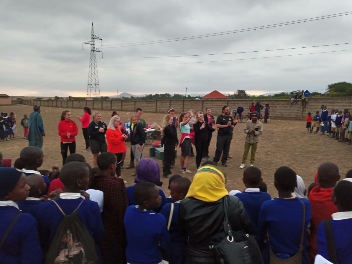 meseraniproject's tweet photo. Students from Nunthorpe Academy have organised a Sports Day for three of our primary schools in Tanzania today. https://t.co/nrqboydKIL