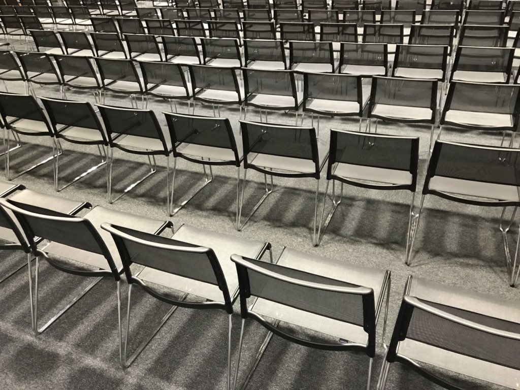 uxhomegrown's tweet photo. Only a week ago these chairs were all taken. All 250 of them. Thank you  Aotearoa UX Design community for such a memorable day.

And oh, all left over food was taken to the City Mission. Thank you volunteers!

#uxhomegrown https://t.co/L3tRrgbTy0