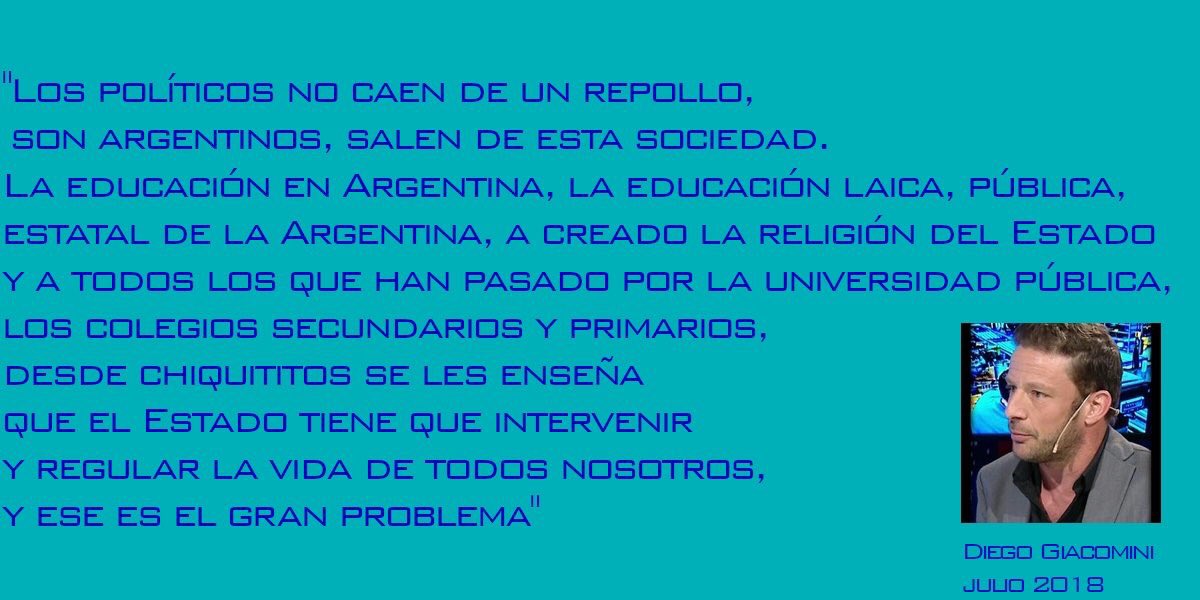 Diego Giacomini Twitterissä: "Una persona humilde, que fue a colegio  estatal, levanta frase de “fondo” y comete falta ortográfica. Los  estatistas critican eso. Hermoso!… https://t.co/inmjagVEz8"