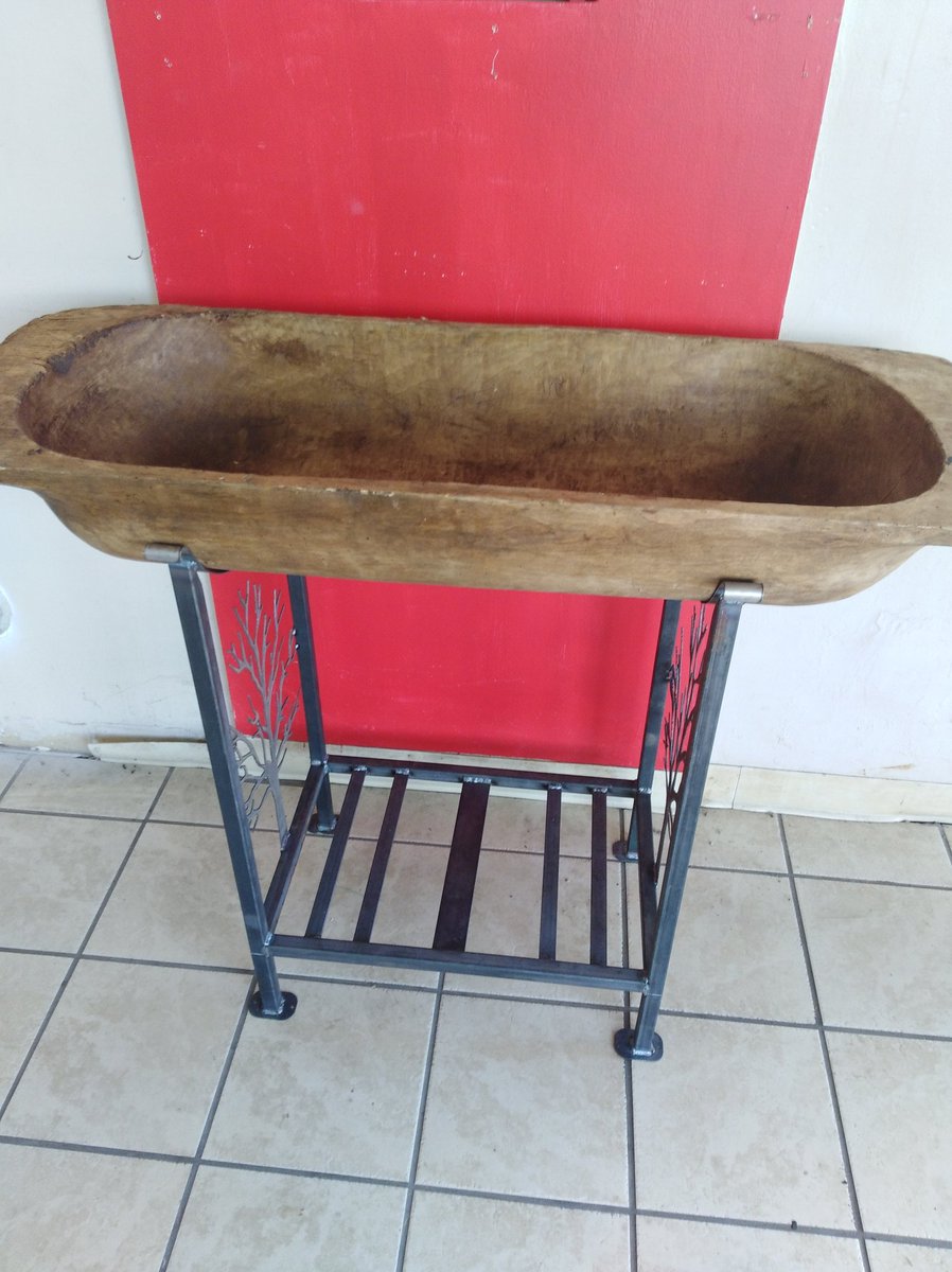 SteelMyDreams's tweet photo. Finally feeling good and getting caught up! If you know me you know I don't do wood, but this sink will be amazing when it's installed! #welding #iweld #sink #rustic #wood #unique #homedecor #vintage #premierplasma #cnc #lincolnwelders #lincoln #bluecollarlifestyle #grateful https://t.co/UktnHMJnXv