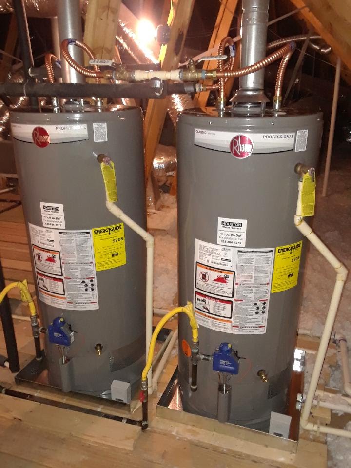 HoustonWaterHeaters on Twitter "Two 40 Gallon Natural Gas Short rheem
