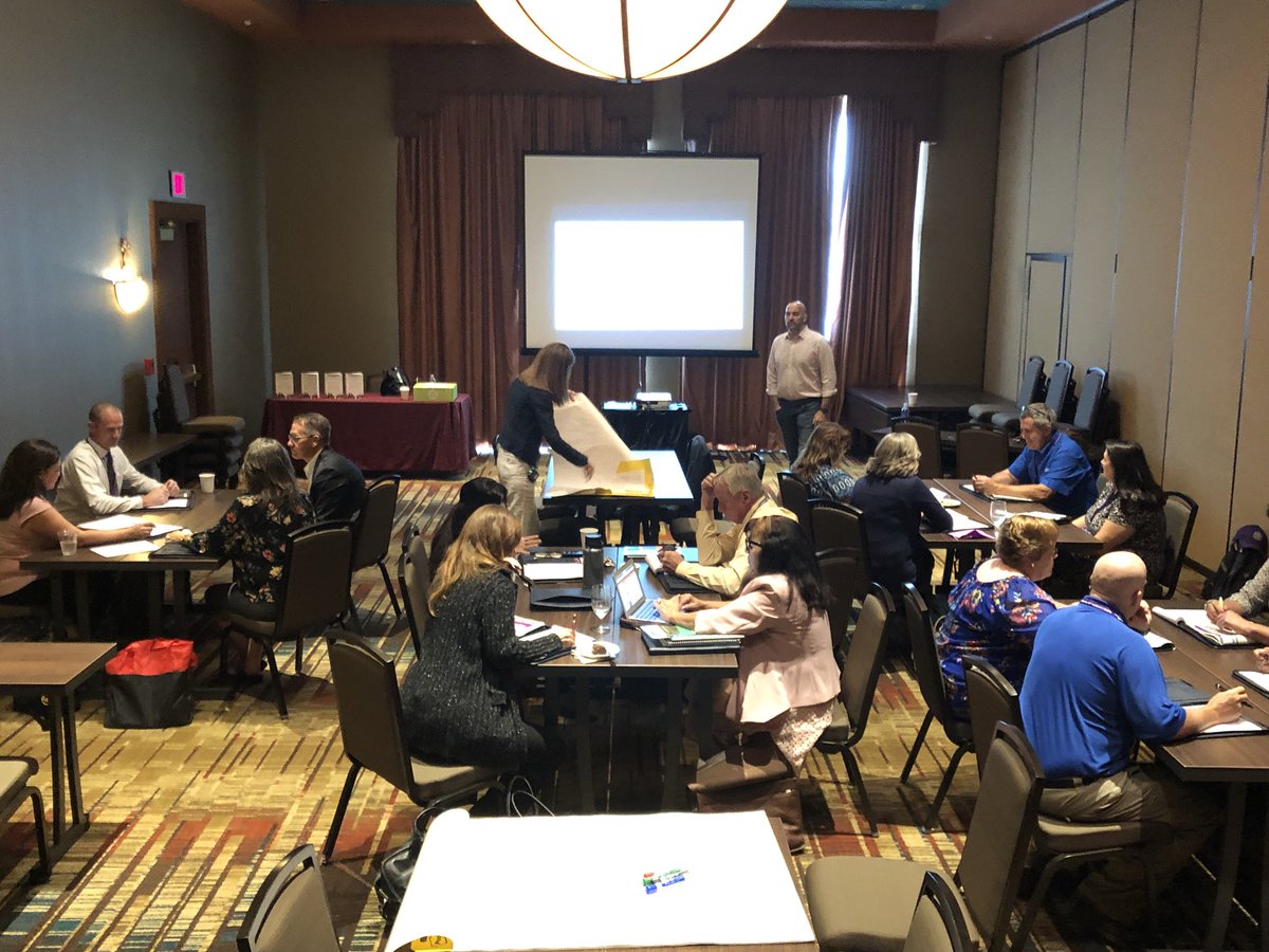 meteoreducation's tweet photo. .@BillLatham3 and Dr. Page Dettmann presenting now at @nmcel! #NMCEL #learningspaces https://t.co/YK8jnZ9upL