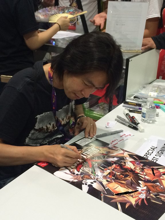 aksysgames's tweet photo. Going back to events past, it’s time to look at #AX2015! This was a big one with #GGREV2 creator Daisuke Ishiwatari and #ZeroEscape creator Kotaro Uchikoshi in the house and the Disastrous Aksys Panel of Disaster™ where we announced #ZTD! https://t.co/KW3Scvcpoe
