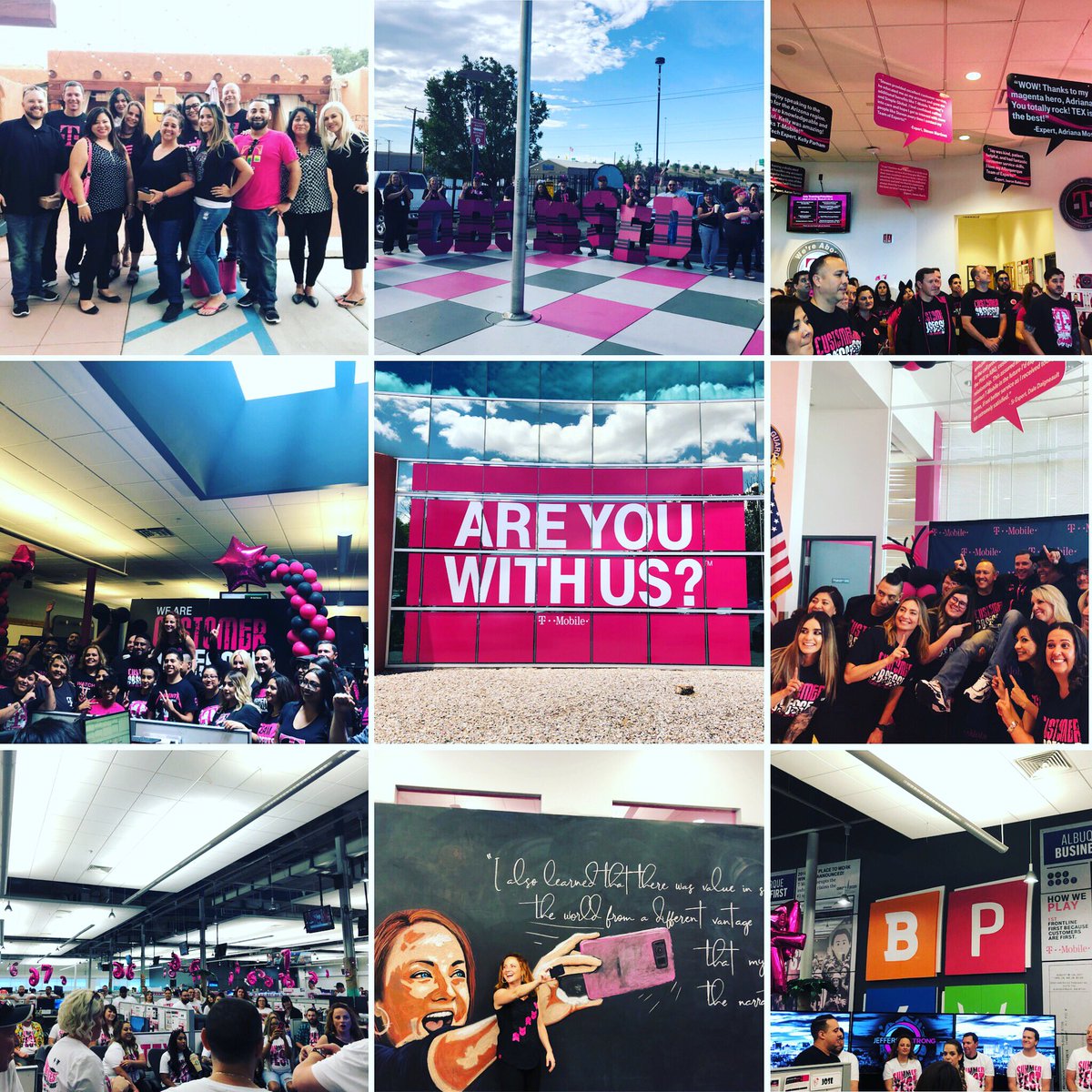 GeminiKNM's tweet image. Btwn #1HR, amazing #TEXTalks...oh, and a @CallieField mural! ABQ #landofenchantment #PhenoMenaul #JeffersonStrong
#FamousForCare
#FamousForCareers
#CustomerObsessed ...AND, 
#WeWontStop
#AreYouWithUs