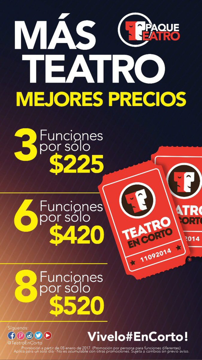 Tu paquete debe incluir "Las dos Cruces" #teatroencorto #NÁPOLES