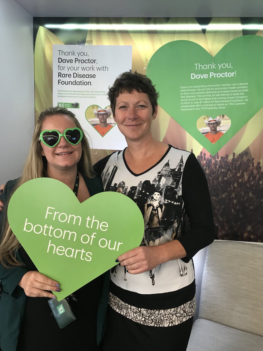 It’s #CustomerAppreciationDay at 94th &amp; MacLeod! We #love our customers! #TDThanksYou