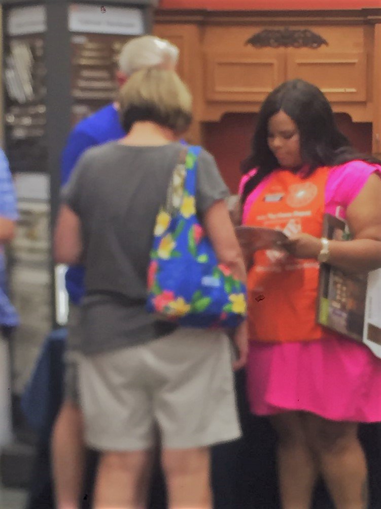 THDzsazsa's tweet photo. #3662KitchenEvent My Kitchen Designer Sandy and Partner vendor Matt Goulet with American Woodmark did Awesome on Monday night !!! Sandy closed a $15K Cabinets and $3K countertop in the middle of the event!!!! @eric_tweddle @THDGIRL95 @gloria_terri https://t.co/hTAegpx1V1