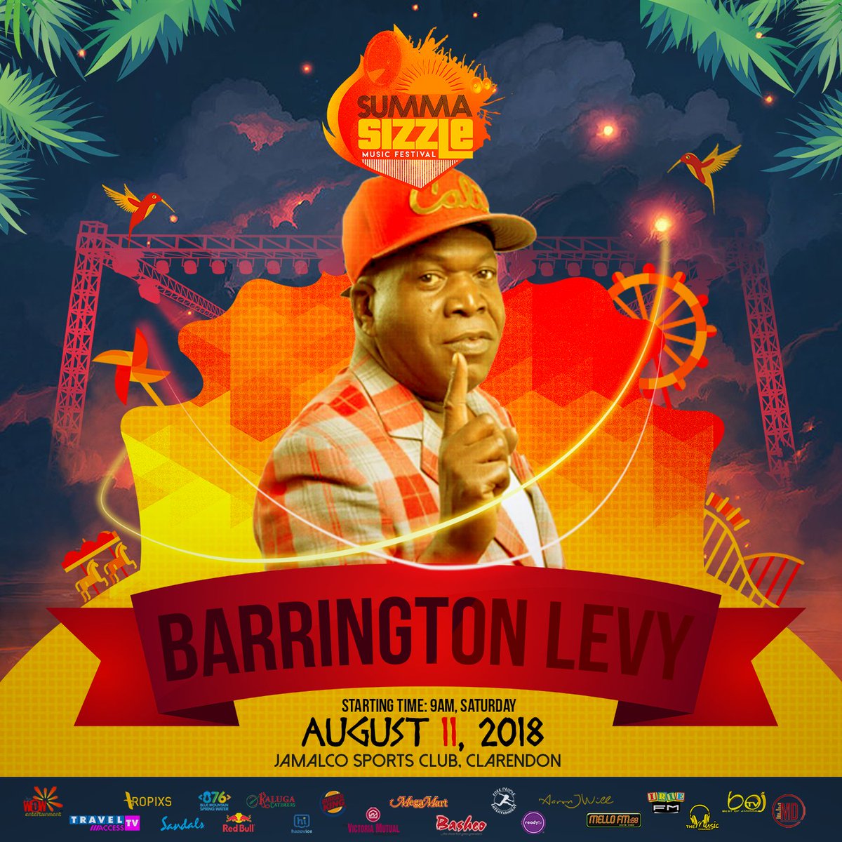 SummaSizzleFest's tweet photo. That sweet old time reggae music! 😊 Hear it live on August 11 at #SummaSizzleFest https://t.co/UUSkSufxey
