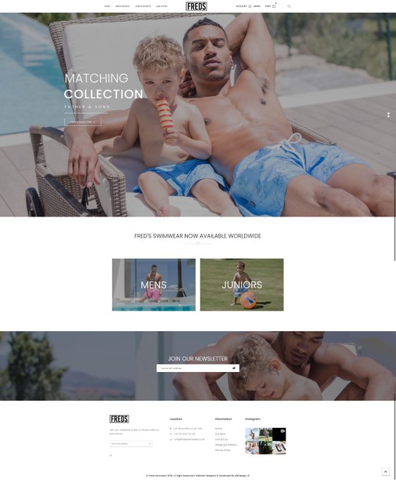 Our baby Fred&rsquo;s Swimwear is now LIVE 🙌🏼 click on the link to shop ❤️ https://t.co/4o1UiZPivJ https://t<a href="/tag/girlgang"class="tags"><span>#girlgang</span></a>