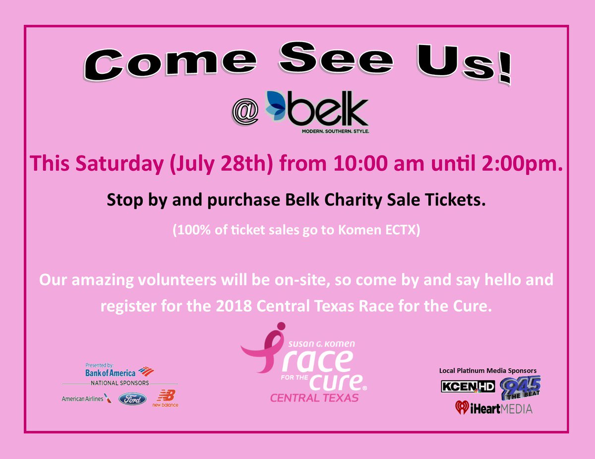 Komen Central Texas (@komencentraltex) on Twitter photo 
