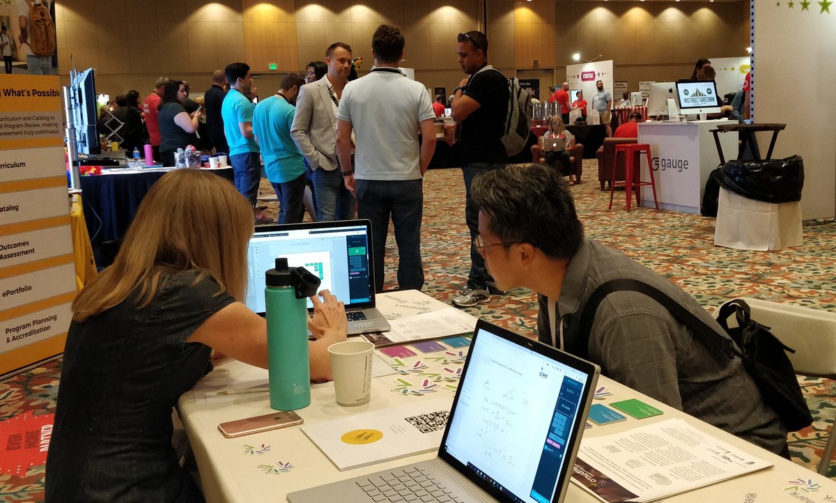 Crowdmark's tweet photo. At #InstCon? Be sure to check out our colleague Fiona's presentation at 2:40pm! #edtech #InstructureCarn https://t.co/XF5veWlicJ