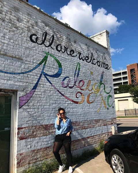 Keeping it cool in #RaleighNC 🕶️ #AllAreWelcome
📸 IG: <a href="/andemace/">Andrea Macedo</a>