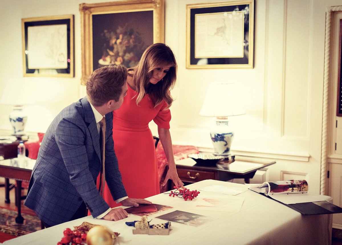 Melania Trump 45 Archived (@flotus45) on Twitter photo Planning is underway for this year’s #Christmas at the <a href="/WhiteHouse/">The White House</a>! There is still a lot of work to be done, but I hope everyone will enjoy our final holiday vision for the People’s House. Planning is underway for this year’s #Christmas at the <a href="/WhiteHouse/">The White House</a>! There is still a lot of work to be done, but I hope everyone will enjoy our final holiday vision for the People’s House.