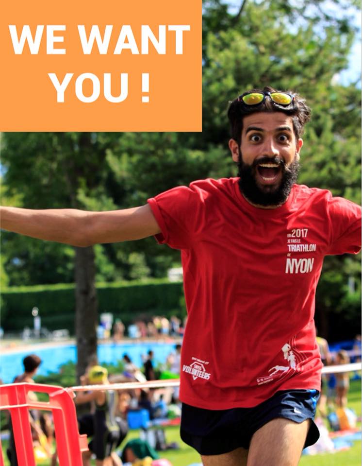 triathlondenyon's tweet image. On a besoin de toi 💪🏼Tu es indispensable à réussite du Triathlon de Nyon, plus grand triathlon CH. Nous sommes toujours à la recherche de bénévoles dans différents secteurs ! Alors inscris toi vite sur bit.ly/2tyODVf. @VilleNyon  @SwissVolunteers #trinyon @RegiondeNyon