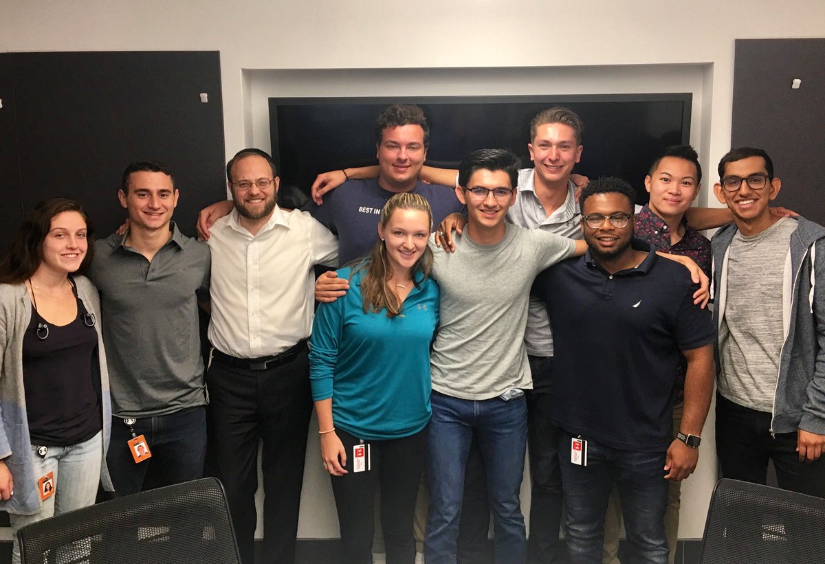 UAnews's tweet photo. Happy #NationalInternDay! Today, @UnderArmour teams celebrated their Rookies for all that they do. #LifeAtUA #WEWILL https://t.co/z9pzgALD8V