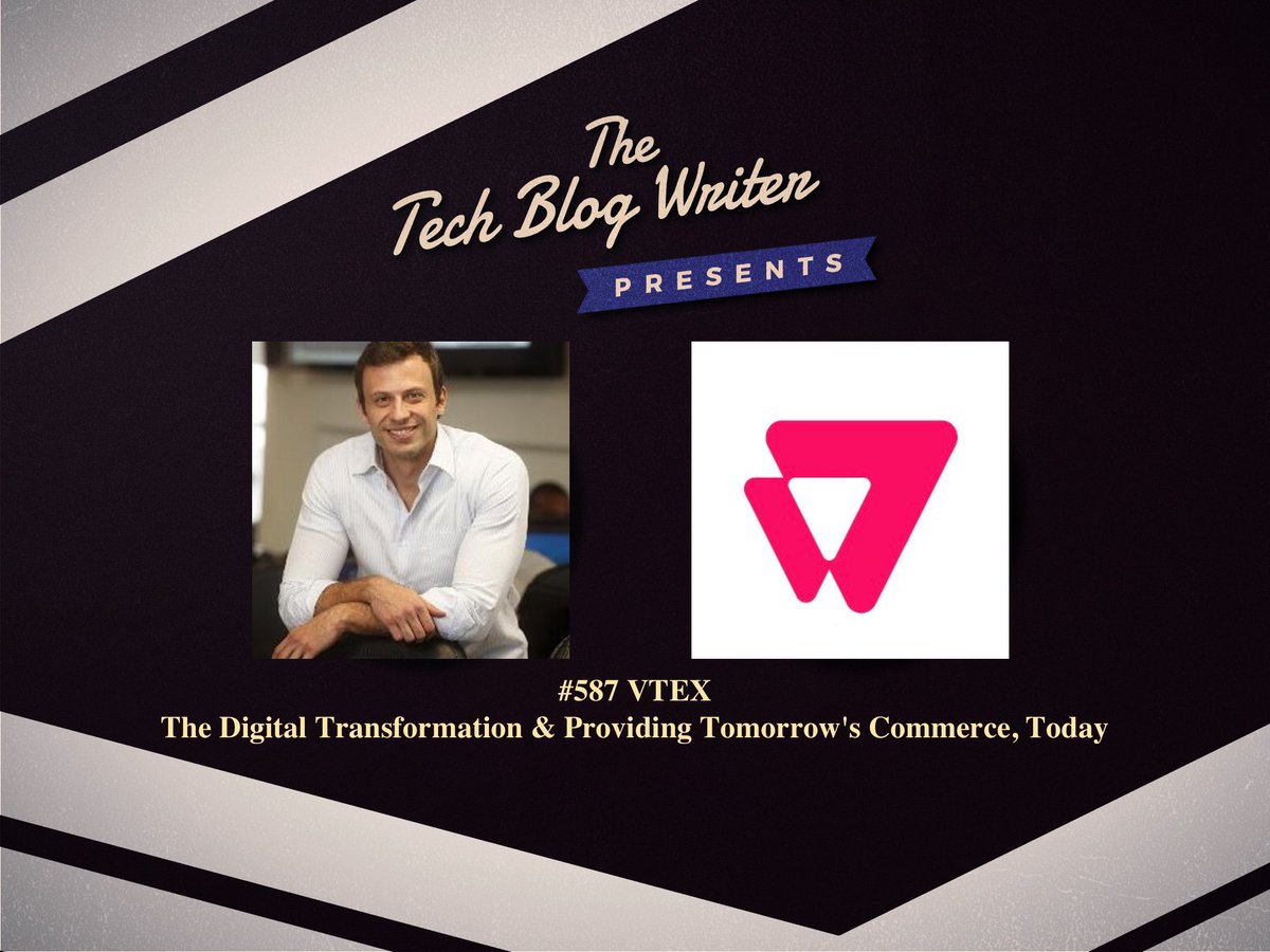 NeilCHughes's tweet photo. I chat with @asoncini from @vtexonline  and discuss how they are helping business through the digital transformation &amp; providing tomorrow's commerce, today https://t.co/3vl3CFflJB https://t.co/Q0hrYVO28r