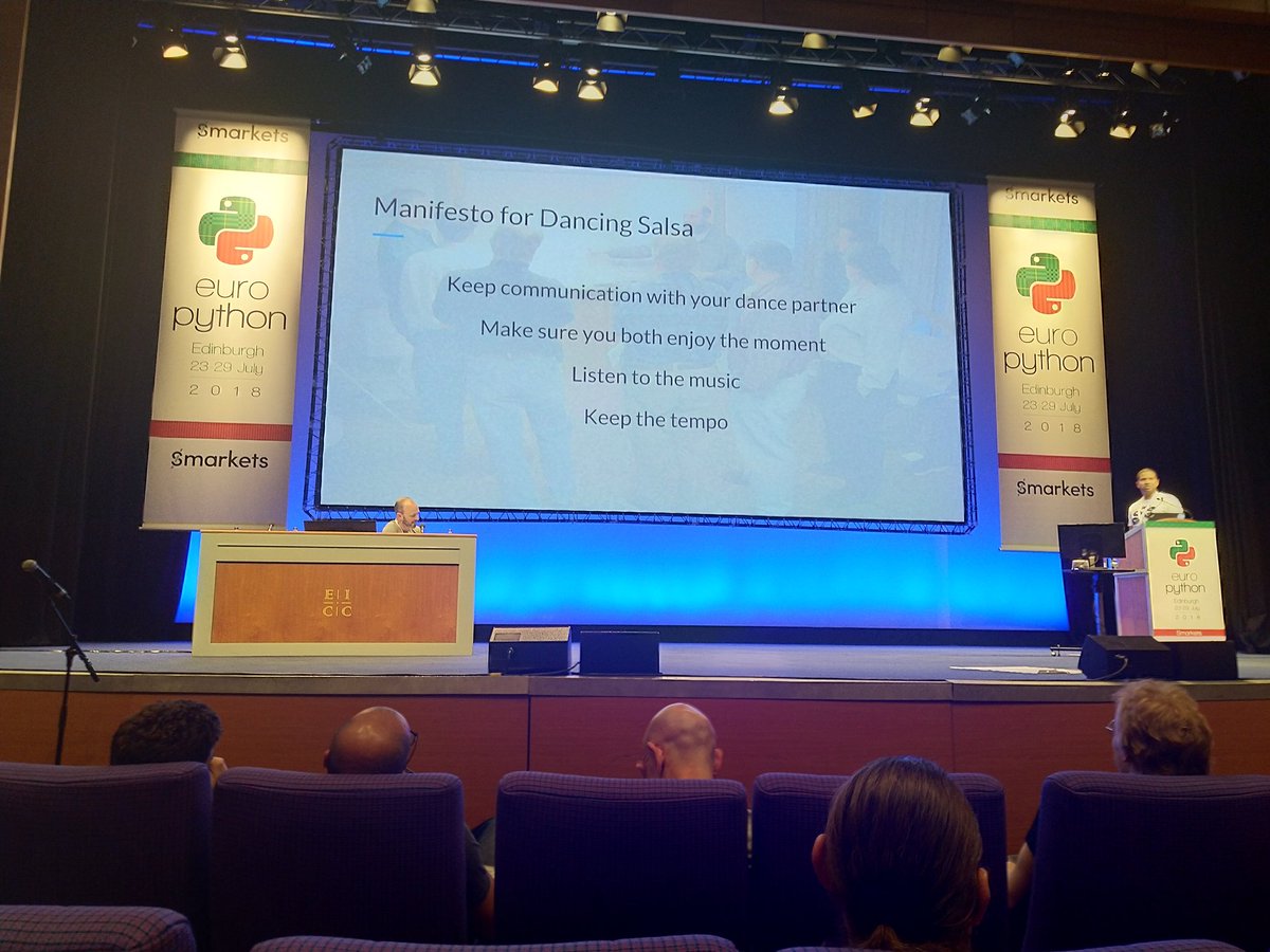 joeljardines's tweet image. Excelente ponencia de mi amado hermano hoy en #EuroPython en Edinburgh, Reino Unido. Orgulloso de él y todos sus logros. // Great talk by my beloved brother today at #EuroPython2018 in Edinburgh, UK. Proud of him and all his achievements.
cc: @gardenunez