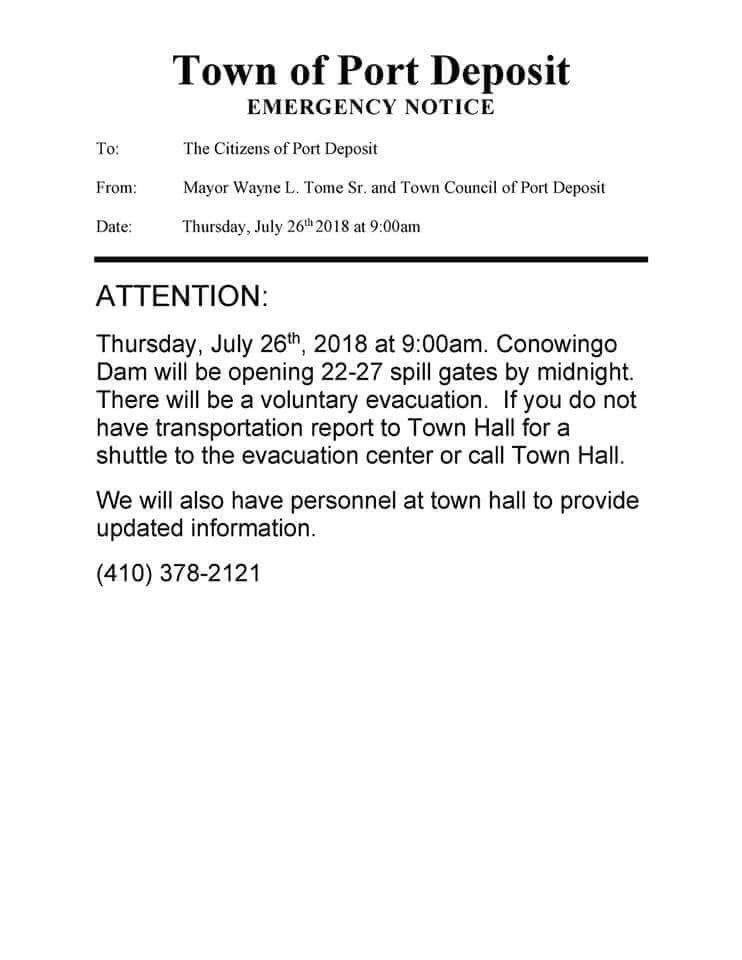 MDNRPolice's tweet photo. Passing this along. PLEASE stay off the upper Chesapeake until the flooding subsides. Boating and fishing right now just aren’t worth the risk to you or to first responders. https://t.co/YBEwzwdpnf