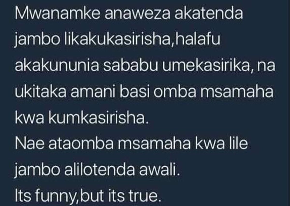 engineerbishoo's tweet photo. Sema inachosha kama ni kila siku. https://t.co/uiMVd6WxMq