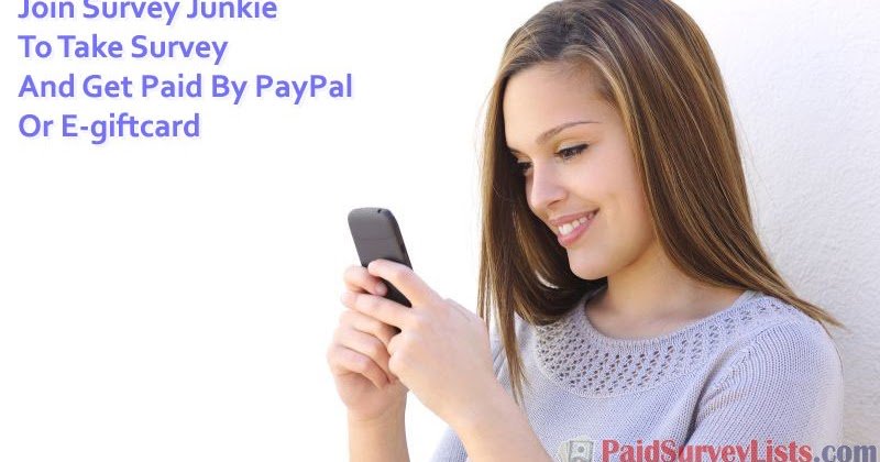 paidsurveylst's tweet photo. Join Survey Junkie To Take Survey And Get Paid By PayPal Or E-giftcard #OnlineSurvey: Get e-gift card for free. Is it real? How about receive free money in your PayPal account? Well it is all depend on you. If you willing to spend some of your time to… https://t.co/4gtMVD6YPm https://t.co/DaqHYvFOfg