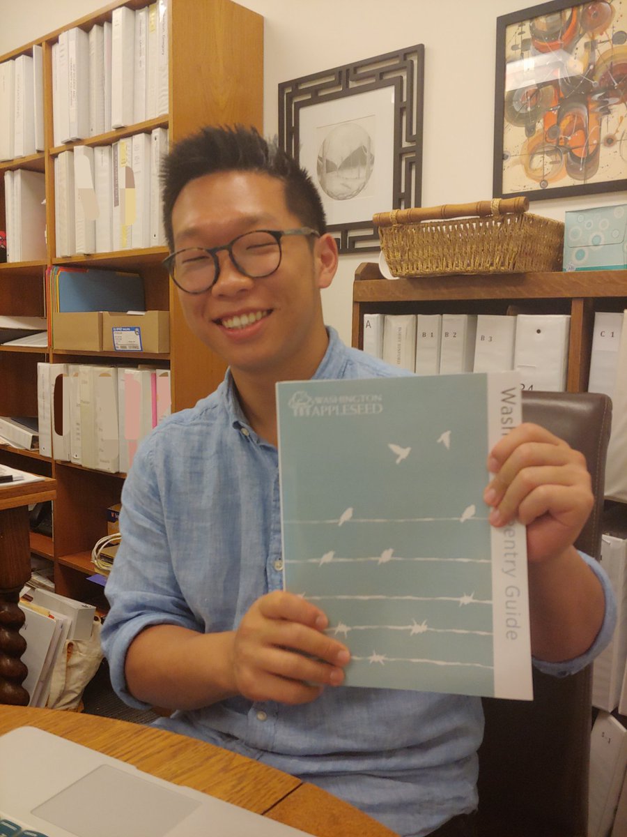 We just got our copy of the Washington Reentry Guide! Amazing job, <a href="/WaAppleseed/">Washington Appleseed</a>, for putting this guide together; it's full of great info to help those who have been incarcerated reenter society. Here it is wareentryguide.org &amp; it's linked on our website.