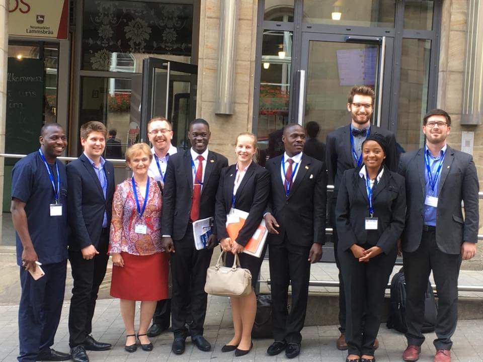 SocietyKiu's tweet photo. KIU team representing Uganda in the Nuremberg moot court competitions has today won it's first round and the best speaker/oralist was from our side too,  good luck team.  @PheonaWall @ug_lawsociety @UgandanLawyer  @SPKinobe2018 @JudiciaryUG @ealawsociety @ntvuganda @nbstv @cehurd https://t.co/76yzLwyIiy