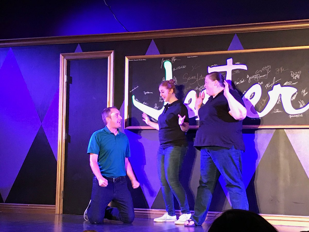 hdcPHOENIX's tweet photo. Who knew?! h/d employees have many hidden talents...like the mad improv skills of Senior PE Derek Jones! #jesterz https://t.co/oYvPZUeDnf