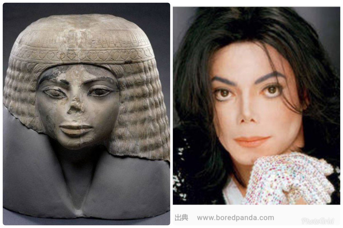 いいタグがあったから紹介 マイケル・ジャクソンの顔にそっくりと言