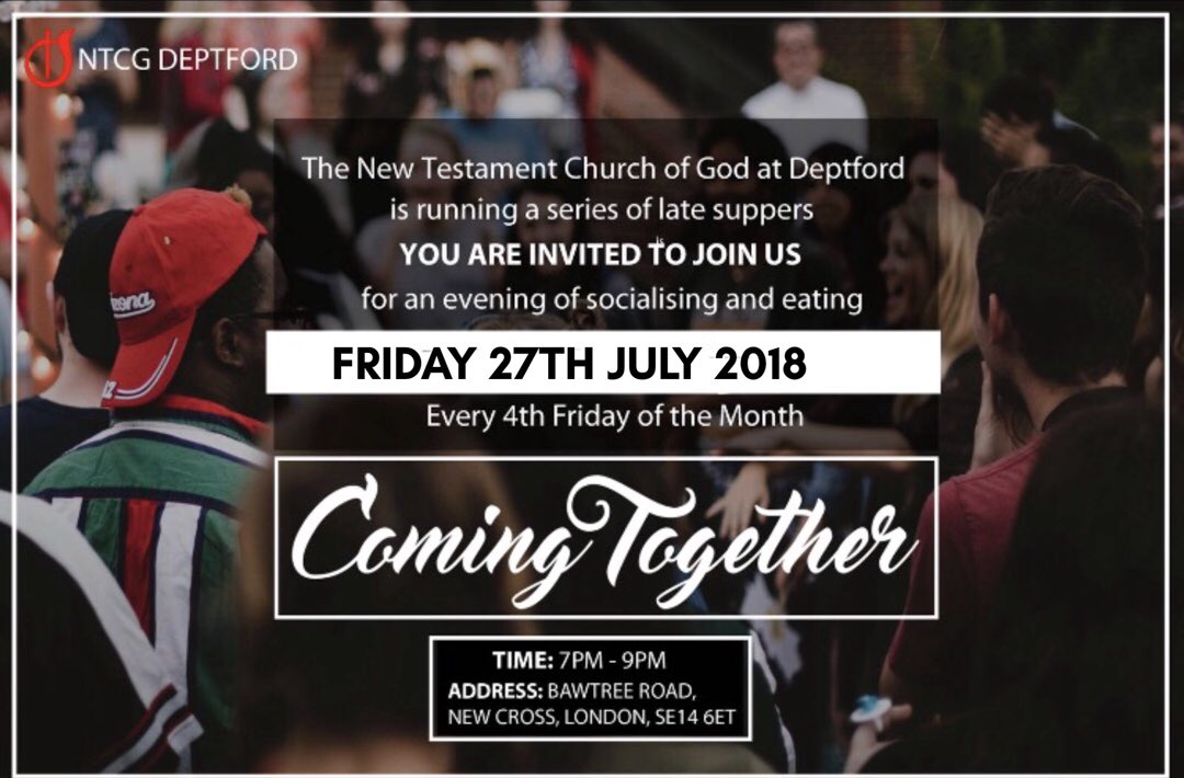 deptfordntcg's tweet photo. Reaching out to our community, every fourth Friday of the month we come together @deptfordntcg https://t.co/9ggj0JXOAp