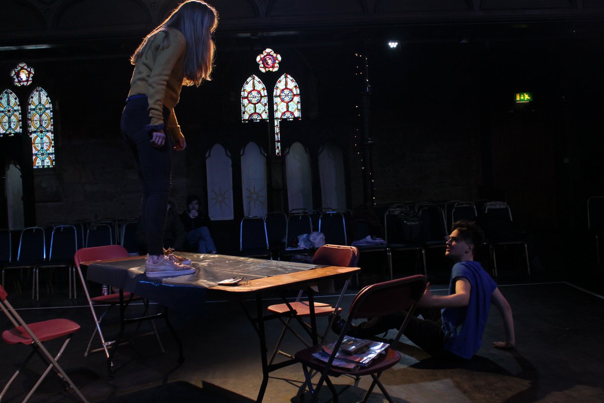 theSpaceUK's tweet photo. Homegrown Scottish Talent from STAG with Ah Dinnae Ken - featured in last week's Herald. Romeo meets Juliet with the Scottish Independence Referendum thrown in  for good measure #intheunknown #thespaceuk https://t.co/FSbb8jpfuw https://t.co/K6onbkBKQw