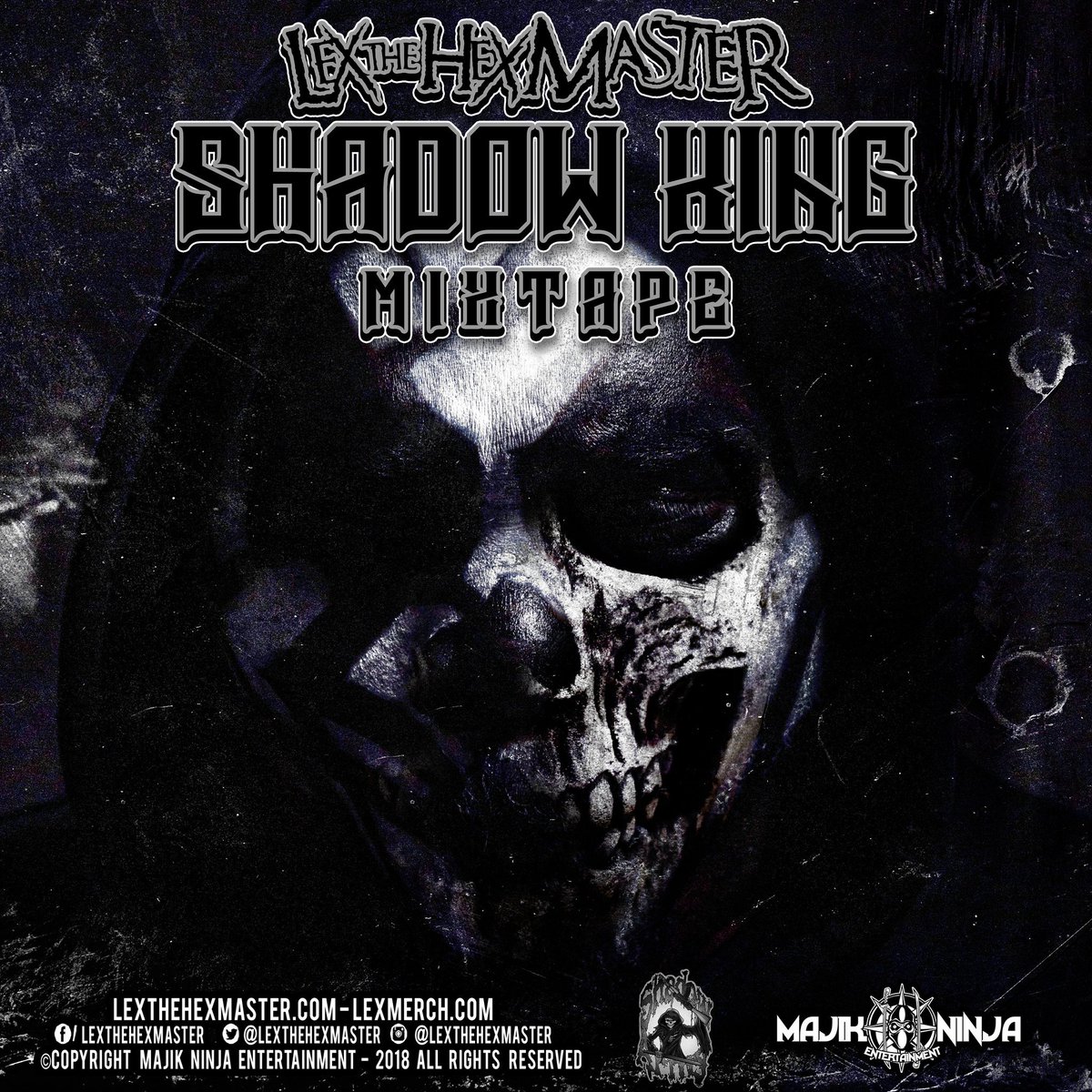 lexthehexmaster's tweet photo. #shitjustgotreal the #return of the #kingofshadows is very near. New mixtape titled #shadowking is coming to smash everything. #therealisback #noholdsbarred on this one. Release date coming soon. #outthegate #unstoppable #underground #underdog #darksamurai #shadowarmy https://t.co/N0k4jDlHIq