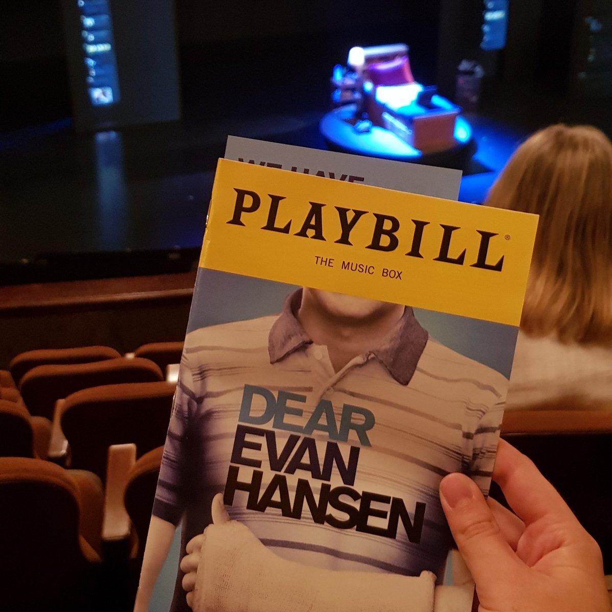 lu_suey's tweet photo. FINALLY SAW @DearEvanHansen YESTERDAY AND I CRIED FROM START TO FINISH 😭 This show is so important in regards to talking about mental health and teenage suicide and Stephen absolutely smashed it in his Evan debut I'm still in awe a day later. #YouWillBeFound https://t.co/sWYg3whA8g