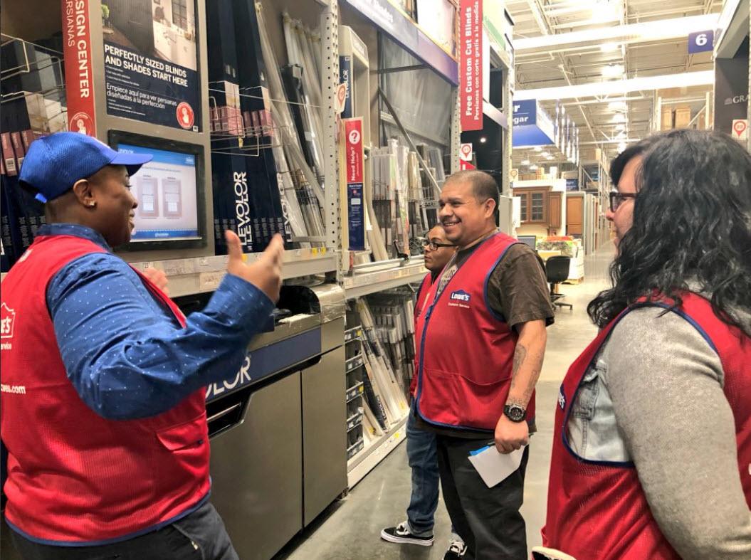 LowesCareers's tweet photo. At Lowes, we’re dedicated to the development of our employees. Today, our stores nationwide will participate in a Day of Development, a program designed to provide resources &amp; training for the professional growth of our staff. Visit https://t.co/AYLMmwrdgd to join us! #LowesLife https://t.co/lm07bHY93J