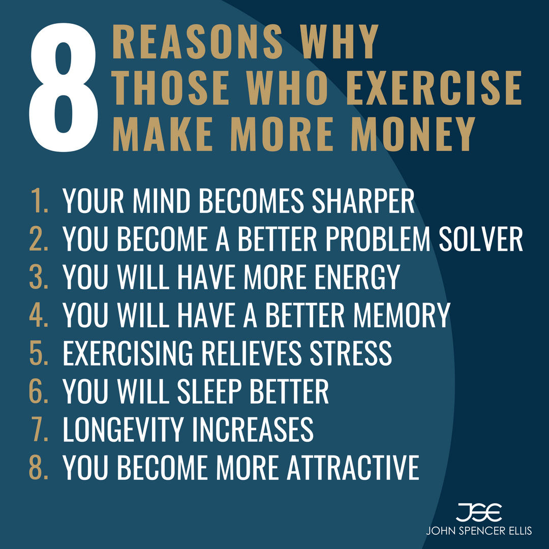jsesuccesscoach's tweet photo. Healthy body and healthy mind = healthy business and bank account! What do you do to keep your body moving and your mind sharp? Tell me in the comments or send me a DM.
https://t.co/eHkZJO6noh
#entrepreneurhabits #millionairehabits #johnspencerellis https://t.co/YS4VNulAwi