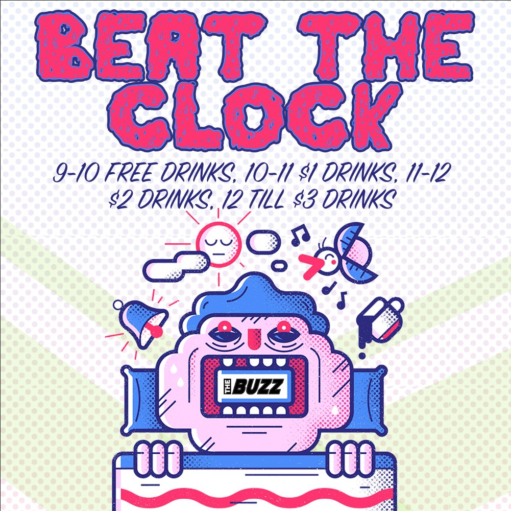 fifths_hammond's tweet photo. GET HERE EARLY....It's BEAT THE CLOCK tonight! #downtownhammond #VIPSECTIONS #thebuzzhammond #beattheclock https://t.co/C5lbtYUrR2
