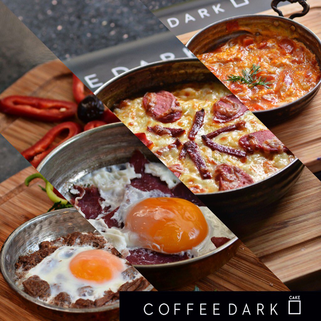 coffeedark45's tweet photo. İştah açan sunumlarıyla Coffee Dark ⬛ Peki ya sizin kahvaltıda vazgeçilmeziniz hangisi ? " Kavurmalı, Pastırmalı, Sucuklu yumurta vede Omlet " tercih SİZİN hizmet BİZİM işimiz ☺✨ https://t.co/dixsVsRlsA