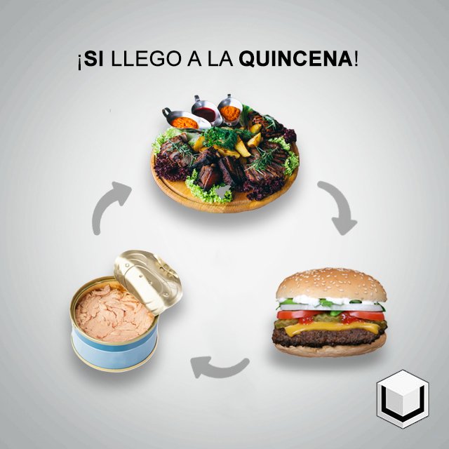 QubeMxCo's tweet photo. Solo falta poco, podemos lograrlo. 💪🍱🍔🍪
#QubeMx #Colombia #FelizJueves #Marketing #Servicios #trends #Web #RedesSociales https://t.co/R6UepPYssK
