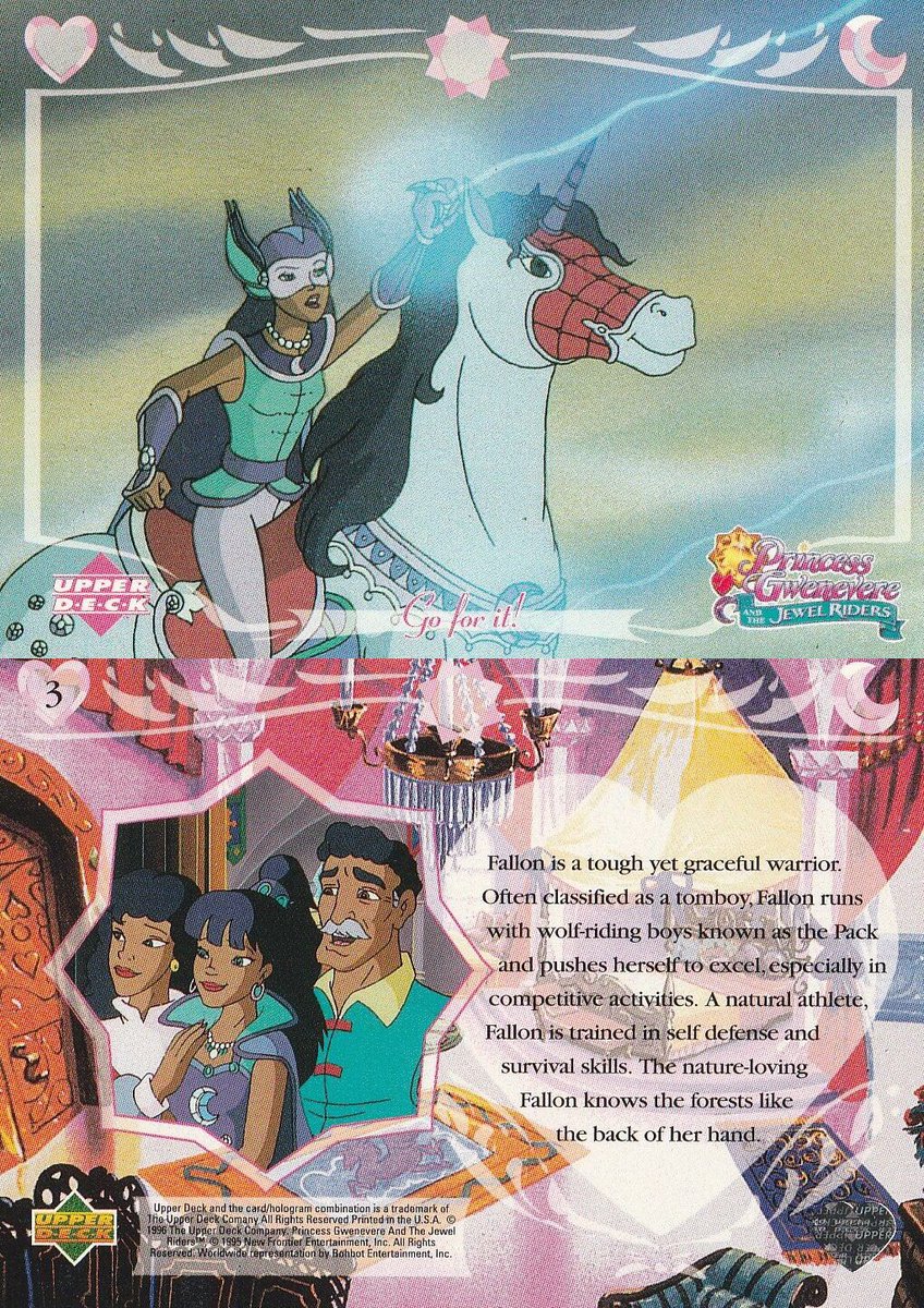 Princess Gwenevere And The Jewel Riders Archive See Your Favorite Characters And Animals From The Hit Tv Show Discover Princess Gwenevere S Secrets In Special Secret Cards Look For The Dazzling