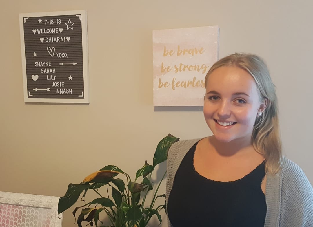 aupairinamerica's tweet photo. Chiara from #Germany arrived in Southern #Maryland this week! 🇩🇪 Her #hostfamily has had au pairs for several years and loves creating a welcoming bedroom space for each new arrival. So sweet! #aupairinamerica #childcare https://t.co/Lac5omuKIS